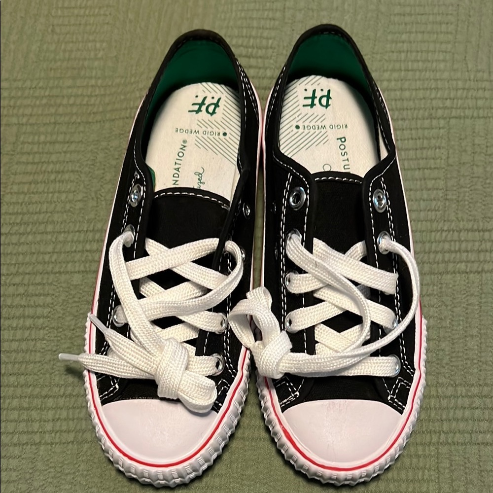 P.F. Flyers Sneakers in Black and White